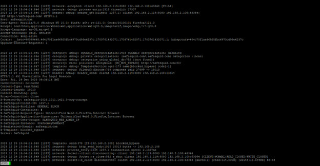 showing find_client_id.sh | less output